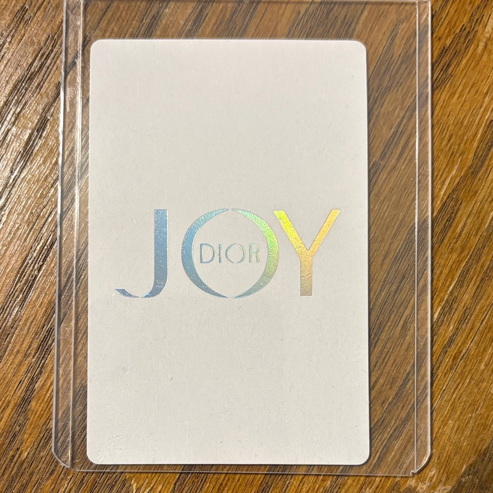 Dior Joy King of Hearts Card with Iridescent Accents